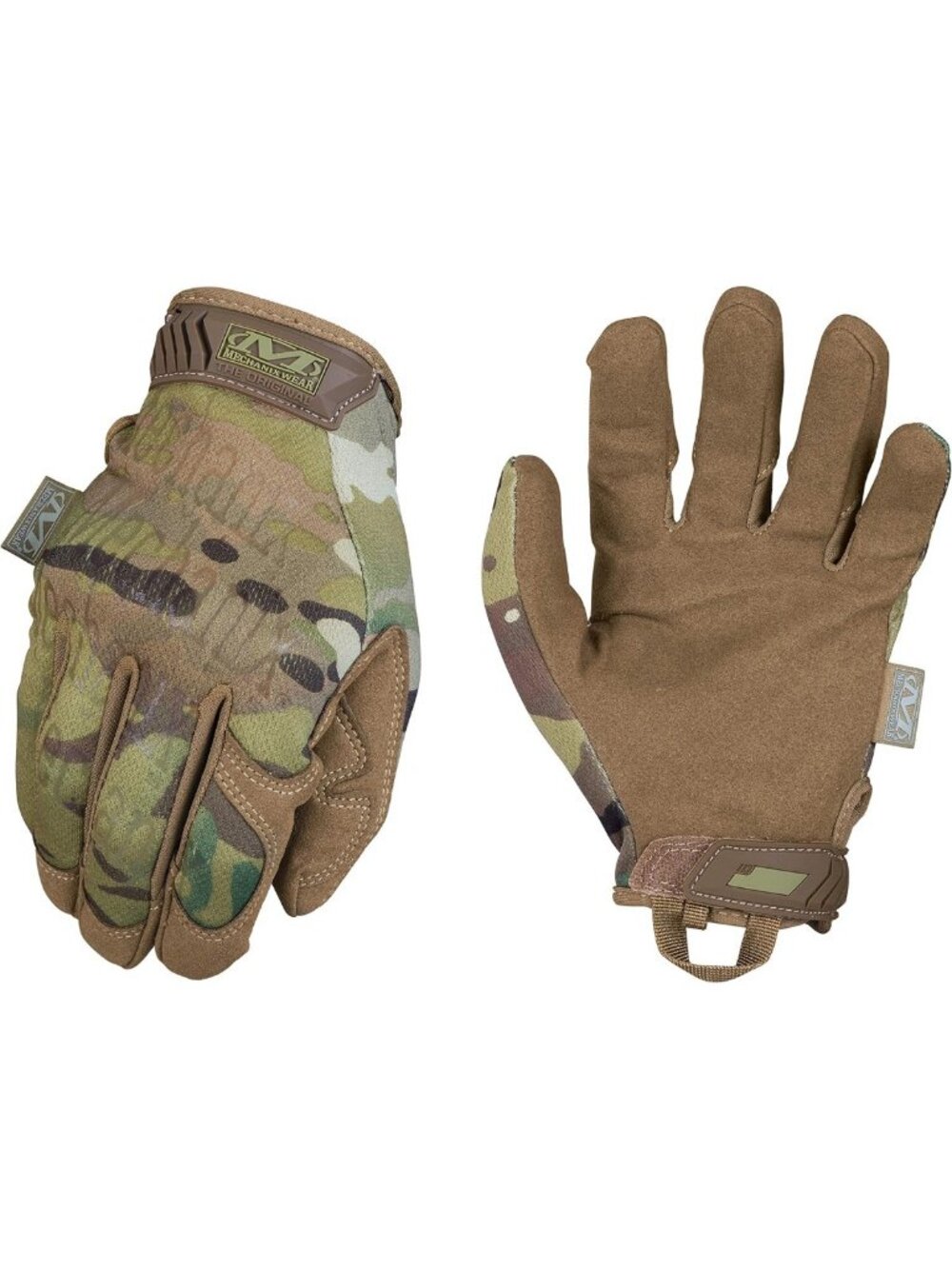 Tactical MultiCam Gloves for Men, Large - Durable, Flexible, Outdoor Gear